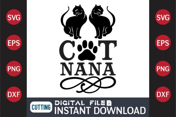Cat SVG Design Cat Nana Review