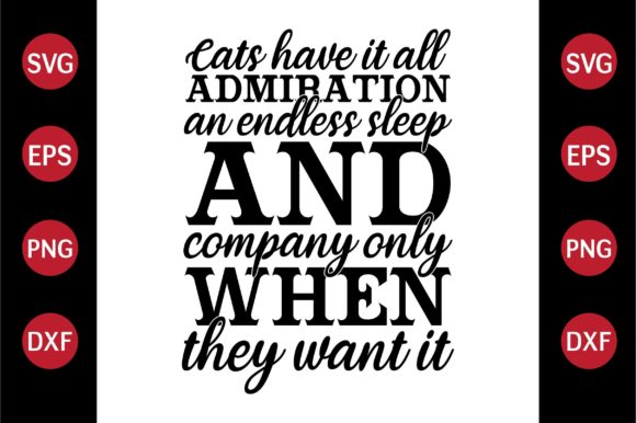 Cat SVG Design Cats Have It All