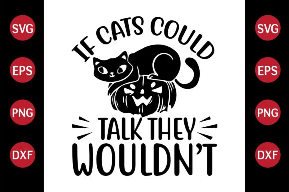 Cat SVG Design If Cats Could Talk