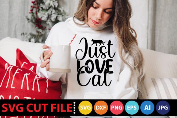 Just Love Cat SVG Review for Embroidery Projects