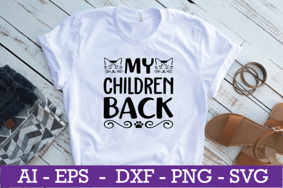 My Children Back Cat SVG Design Review